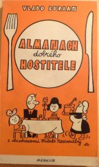 kniha Almanach dobrého hostitele, Merkur 1972