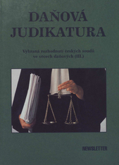 kniha Daňová judikatura vybraná rozhodnutí českých soudů ve věcech daňových, Newsletter 1998