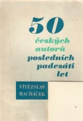 kniha 50 českých autorů posledních padesáti let, Československý spisovatel 1969
