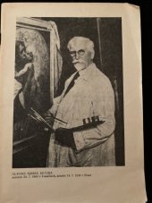 kniha Alfons Maria Mucha narozen 24.7.1860 v Ivančicích, zemřel 14.7.1939 v Praze [katalog], Městské kulturní středisko v Moravském Krumlově 