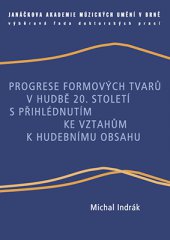 kniha Progrese formových tvarů v hudbě 20. století s přihlédnutím ke vztahům k hudebnímu obsahu, Janáčkova akademie múzických umění v Brně 2014
