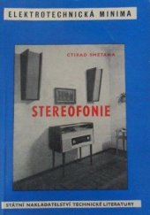 kniha Stereofonie, SNTL 1961