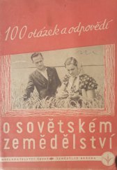 kniha 100 otázek a odpovědí o sovětském zemědělství, Brázda 1950