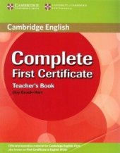 kniha Complete First Certificate Teacher’s Book, Cambridge English University Press 2008
