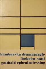 kniha Hamburská dramaturgie Láokoón : Stati, Odeon 1980