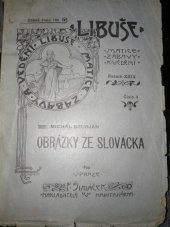 kniha Obrázky ze Slovácka, F. Šimáček 1899