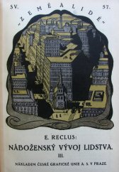 kniha Náboženský vývoj lidstva. [Sv.] 3, Česká grafická Unie 1924