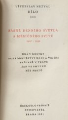 kniha Básně denního světla a měsíčního svitu 1927-1932, Československý spisovatel 1951