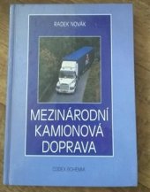 kniha Mezinárodní kamionová doprava, CODEX Bohemia 1998