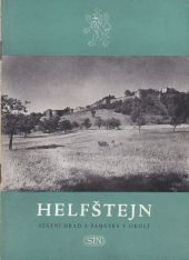 kniha Helfštejn Státní hrad a památky v okolí, Sportovní a turistické nakladatelství 1961