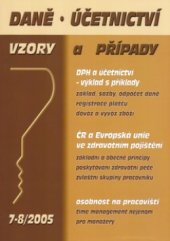 kniha Daně, účetnictví vzory a případy., Poradce 2005