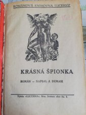 kniha Krásná špionka, Lucerna 1932