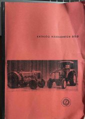 kniha Katalog náhradních dílů pro traktor Zetor 50 Super, Závody Jana Švermy, n.p. 1965