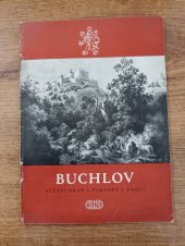 kniha Buchlov Státní hrad a památky v okolí, Sportovní a turistické nakladatelství 1962