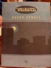 kniha Nočné správy, Koloman Kertész Bagala 2001