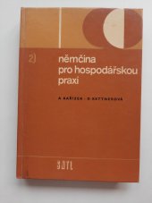 kniha Němčina pro hospodářskou praxi 2. [díl] Určeno [také] stud. na stř. a vys. školách., SNTL 1975
