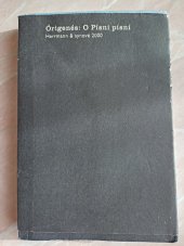 kniha Órigenés: O Písni písní, Herrmann 2000