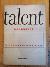 kniha Talent Život a dílo A.P. Čechova, Mladá fronta 1950
