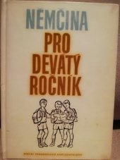 kniha Němčina pro devátý ročník základní devítileté školy, SPN 1963