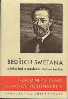 kniha Bedřich Smetana a jeho boj o moderní českou hudbu, Jan Laichter 1941
