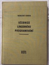 kniha Učebnice lineárního programování Učeb. pro vys. školy, SNTL 1962