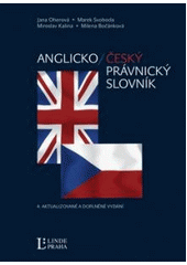 kniha Anglicko-český právnický slovník, Linde 2010