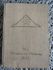 kniha Werk, Wirksamkeit und Offenbarung des Ich, Verlag 1936
