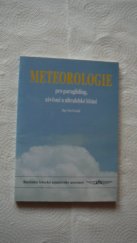 kniha Meteorologie pro paragliding, závěsné a ultralehké létání, Knižnice Letecké amatérské asociace 1993