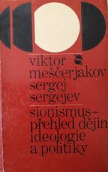 kniha Sionismus Přehled dějin, ideologie a politiky, Svoboda 1980