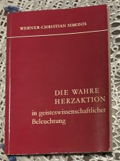 kniha Die wahre herzaktion, Verlag 1974