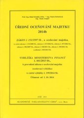 kniha Úřední oceňování majetku 2014b, Akademické nakladatelství CERM 2014