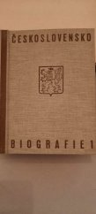 kniha Československo - biografie, Státní tiskárna 1936