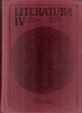 kniha Literatura pro čtvrtý ročník středních škol Pracovní antologie textů, SPN 1987