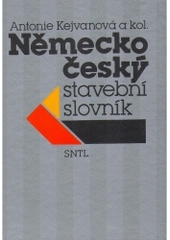 kniha Německo-český stavební slovník, SNTL 1993