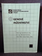 kniha Genové inženýrství, Vysoká škola chemicko-technologická v Praze 2012
