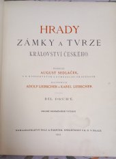 kniha Hrady, zámky a tvrze Království českého 2. - Hradecko, Šolc a Šimáček 1931