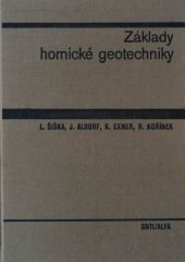 kniha Základy hornické geotechniky Vysokošk. učebnice, SNTL 1979