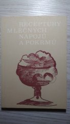 kniha Receptury mléčných nápojů a pokrmů, Merkur 1984