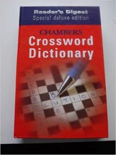 kniha Chambers Crossword Dictionary Special Deluxe Edition, Reader’s Digest 2002