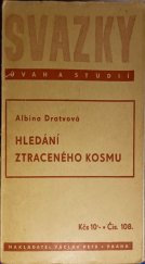 kniha Hledání ztraceného kosmu, Václav Petr 1948