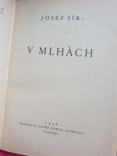 kniha V mlhách, Josef Krbal 1936