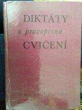 kniha Diktáty a pravopisná cvičení, Státní pedagogické nakladatelství 1986