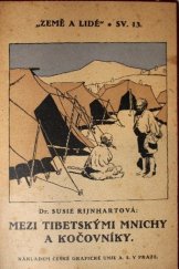 kniha Mezi Tibetskými mnichy a kočovníky, Česká grafická Unie 1921