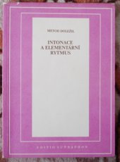 kniha Intonace a elementární rytmus, Supraphon 1979