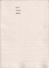 kniha Měsíce Sbírka veršů, Mladá fronta 1970