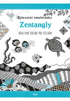 kniha Relaxační omalovánky: Zentangly - Kreativní kresba pro každého, Euromedia 2015