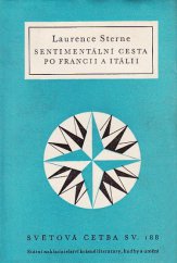 kniha Sentimentální cesta po Francii a Itálii, Státní nakladatelství krásné literatury, hudby a umění 1958