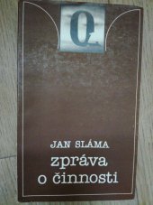 kniha Zpráva o činnosti [Verše z let 1980-1986], Profil 1989