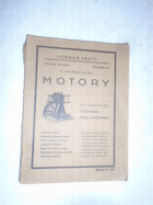 kniha Motory [Technika pro každého], B. Dobrovolný 1937