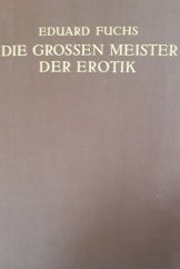 kniha Die grossen Meister der Erotik, Langen Müller 1930